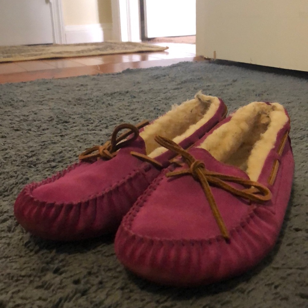 Magenta Ugg slippers